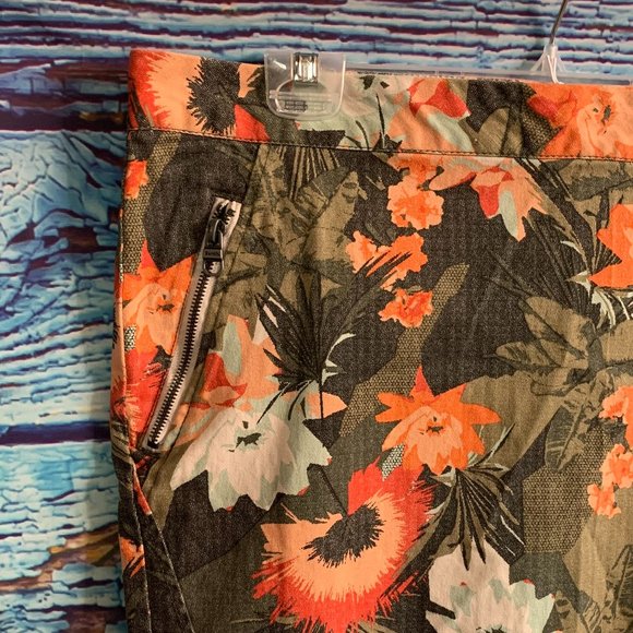 Bench "Home Time" Floral Denim Mini Skirt - Picture 2 of 5